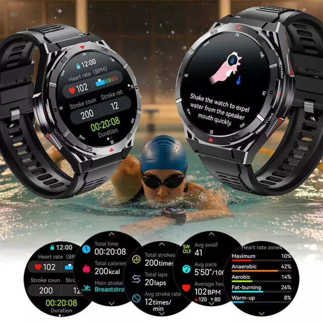 Zegarek smartwatch inteligentny inSPORTline Rodamo ∙ 100+ aktywności ∙ kompas/barometr ∙ 20 dni