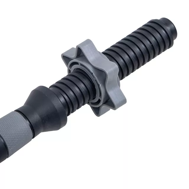 Gryf krótki gwintowany inSPORTline Plafor 41 cm ∙ do obciążeń 30 mm ∙ powlekany