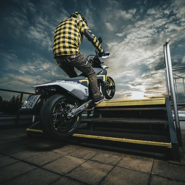 Koszula motocyklowa W-TEC Terchis - Czerwony