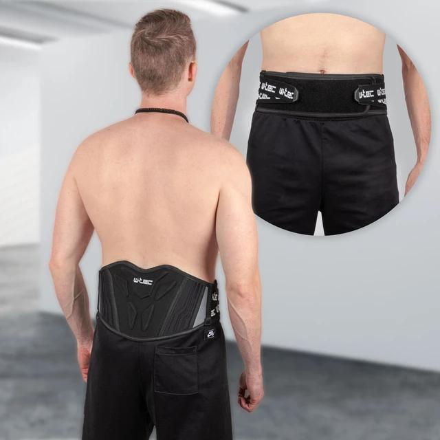Pas lędźwiowo-nerkowy motocyklowy W-TEC Routebelt ∙ wzmocniony tył ∙ elastyczny materiał ∙ szybkie zapięcie