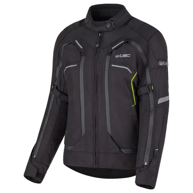 Damska kurtka motocyklowa W-TEC Progair Lady - Czarno-różowy