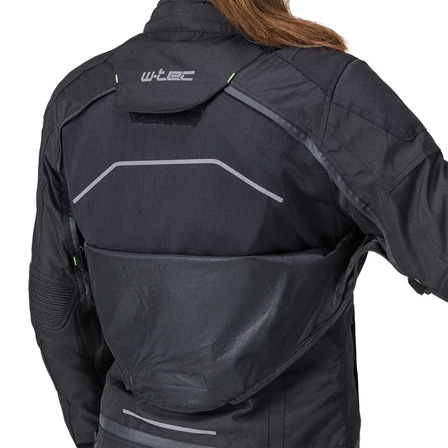 Damska kurtka motocyklowa W-TEC Progair Lady - Czarno-różowy
