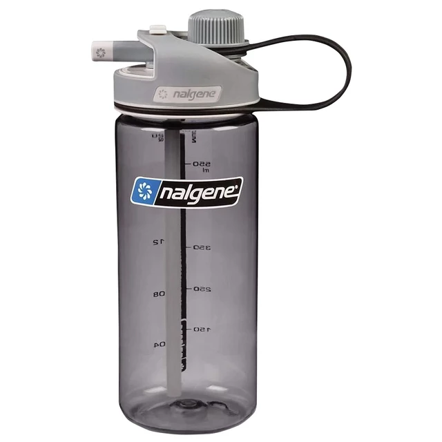 Butelka sportowa bidon NALGENE MultiDrink Sustain 600 ml - Clear - Szary