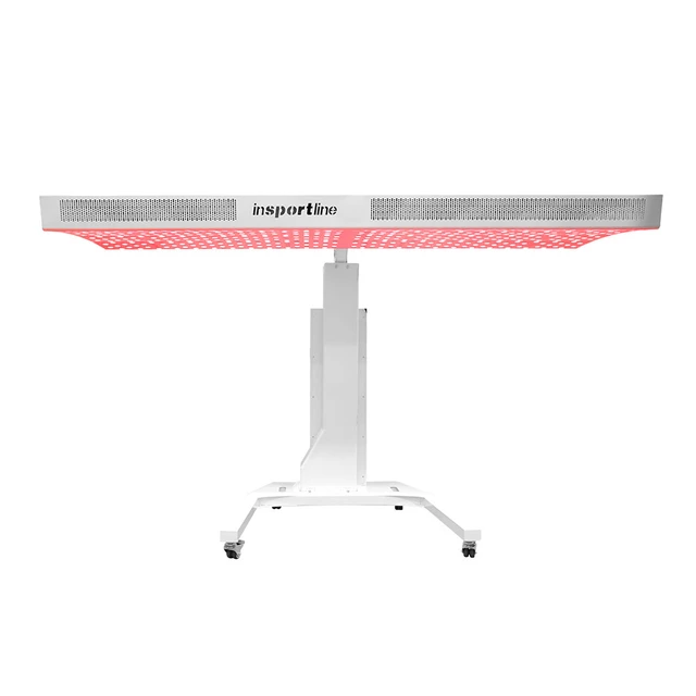 Panel LED do terapii światłem inSPORTline Supetar ∙ 300 diod RED + NIR ∙ timer i pilot ∙ montaż ścienny/stojak