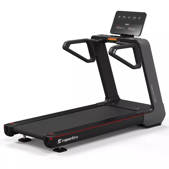 Profesjonalna bieżnia elektryczna inSPORTline Gardian G10 · Silnik 6 KM · nośność 180 kg · Bluetooth · 30 programów ∙ program HRC