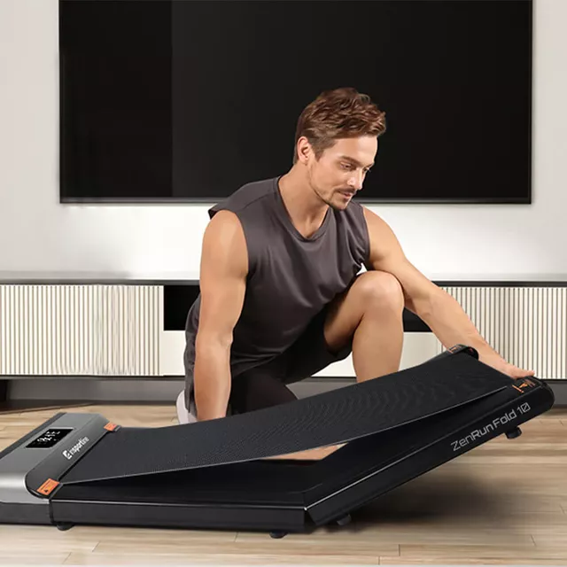 Bieżnia elektryczna do chodzenia inSPORTline ZenRun Fold 10 - OUTLET