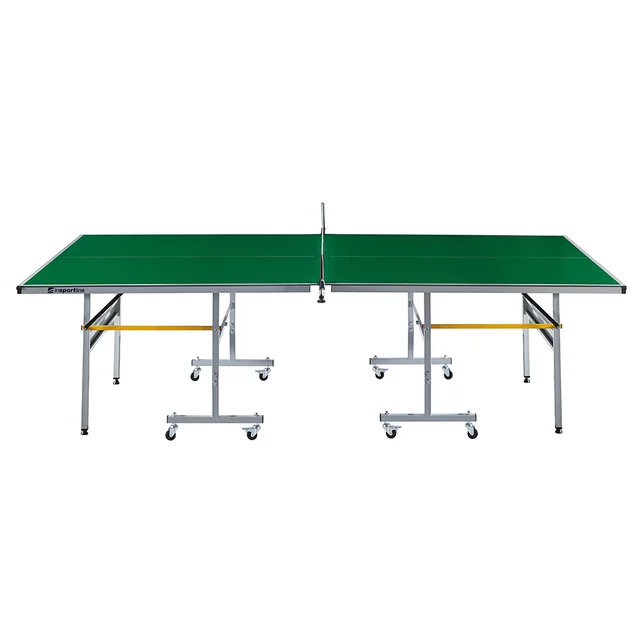 Zewnętrzny stół do tenisa stołowego inSPORTline Outdoor 300 ∙ blat ACP UV ∙ rama stalowa 20x30 mm ∙ 8 kółek ∙ waga 62 kg ∙ z siatk
