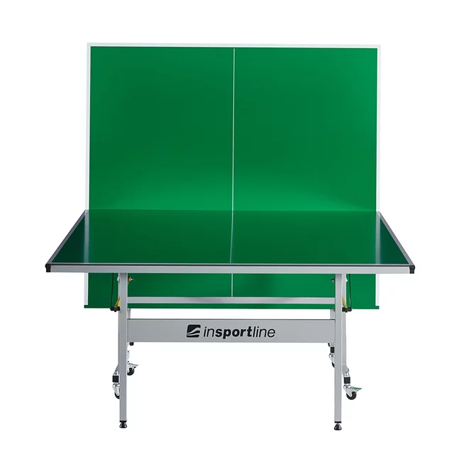 Zewnętrzny stół do tenisa stołowego inSPORTline Outdoor 300 ∙ blat ACP UV ∙ rama stalowa 20x30 mm ∙ 8 kółek ∙ waga 62 kg ∙ z siatk