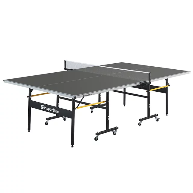 Zewnętrzny stół do tenisa stołowego inSPORTline Outdoor 300 ∙ blat ACP UV ∙ rama stalowa 20x30 mm ∙ 8 kółek ∙ waga 62 kg ∙ z siatk