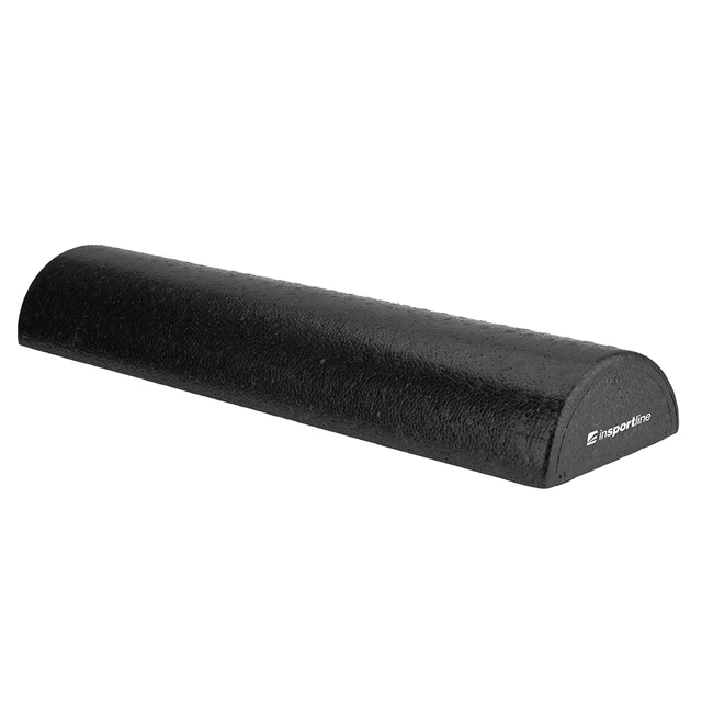 Półokrągły półwałek inSPORTline Halfep ∙ wysokość 7,5 cm ∙ długość 60 cm ∙ materiał EPP ∙ nośność 150 kg