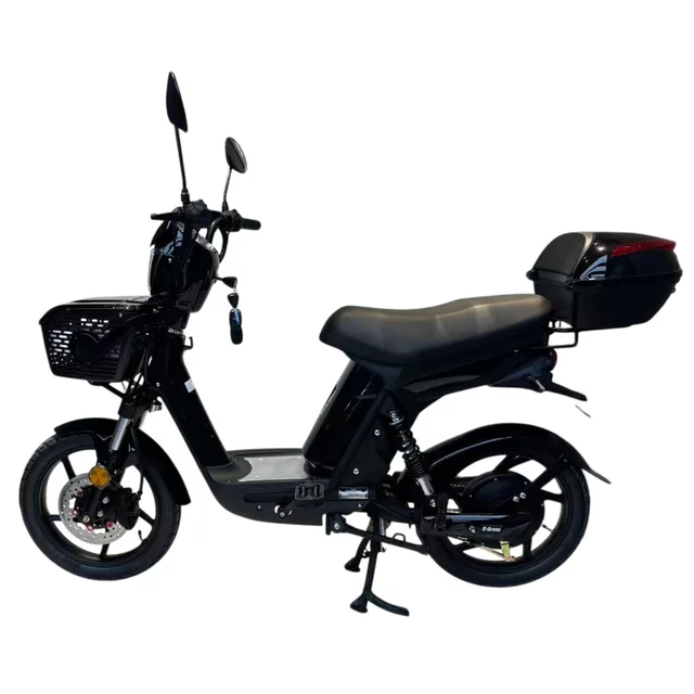 Skuter elektryczny W-TEC E-Greta II 12Ah 18" ∙ silnik 350 W ∙ zasięg do 50 km ∙ nośność 120 kg ∙ akumulator 15 Ah - Niebieski