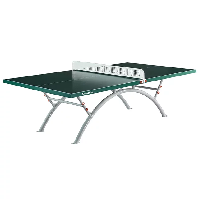 Stół do tenisa stołowego zewnętrzny inSPORTline OUTDOOR 1000 ∙ blat 50 mm ∙ konstrukcja stalowa - Niebieski