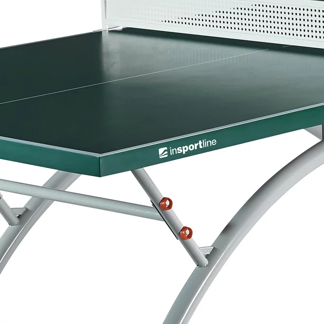 Stół do tenisa stołowego zewnętrzny inSPORTline OUTDOOR 1000 ∙ blat 50 mm ∙ konstrukcja stalowa - Niebieski