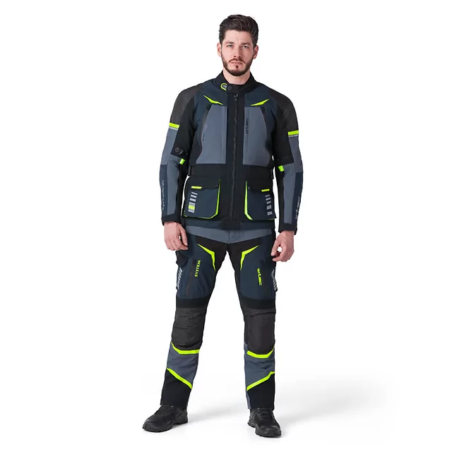 Kurtka motocyklowa W-TEC Modock ∙ trójwarstwowa ∙ wypinana podpinka ∙ membrana wodoodporna ∙ ochraniacze CE ∙ wentylacja AirVent