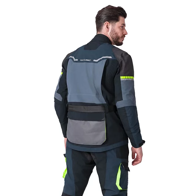 Kurtka motocyklowa W-TEC Modock ∙ trójwarstwowa ∙ wypinana podpinka ∙ membrana wodoodporna ∙ ochraniacze CE ∙ wentylacja AirVent
