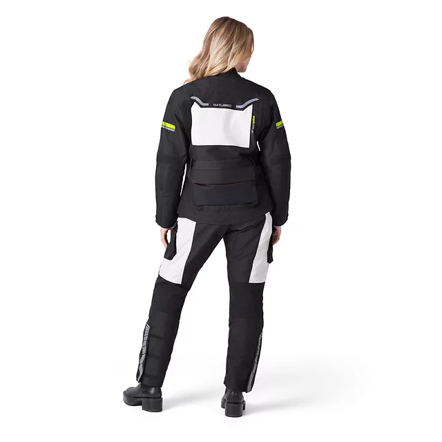 Damska kurtka motocyklowa W-TEC Warao Lady ∙ ochraniacze ce ∙ wentylacja airvent ∙ wypinana podpinka ∙ elementy odblaskowe - Czarny-fluo