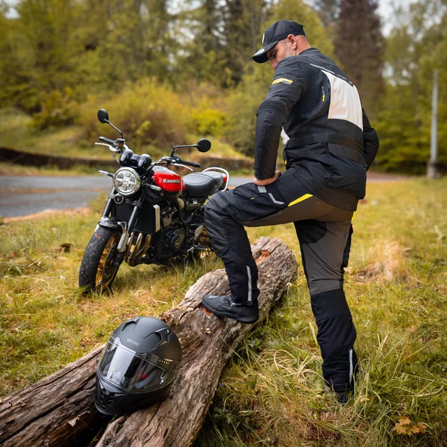 Męskie buty motocyklowe W-TEC Tixten - Czarny