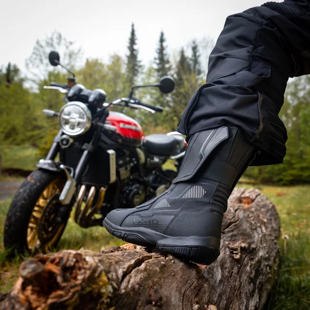 Męskie buty motocyklowe W-TEC Tixten - Czarny