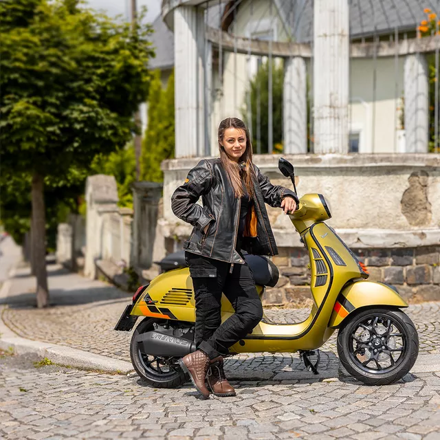 Damskie spodnie jeansy motocyklowe W-TEC Komehana