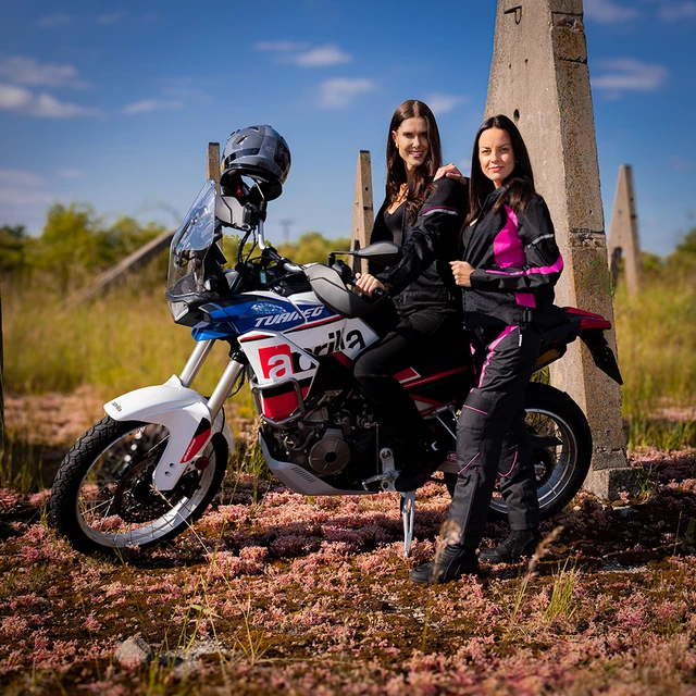 Damska letnia kurtka motocyklowa W-TEC Martix Lady - Czarny