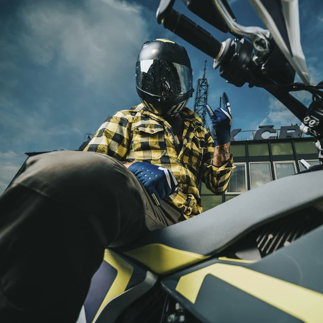 Koszula motocyklowa W-TEC Terchis - Czerwony