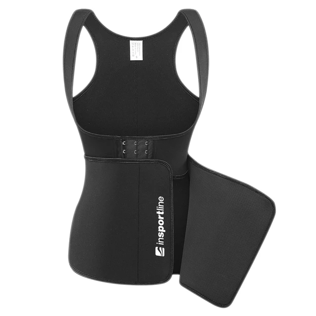 Gorset fitness na ramiączkach inSPORTline Corbeam ∙ wyszczuplający ∙ stabilizujący ∙ kompresyjny z ramiączkami