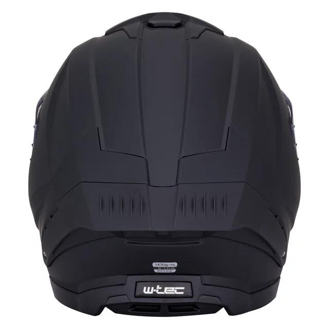 Kask motocyklowy W-TEC Voltik ∙ blenda przeciwsłoneczna ∙ podnoszony wizjer ∙ kompatybilny z interkomem ∙ ECE 22.06 - Biały błyszczący