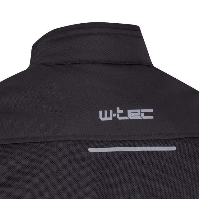 Letnia męska kurtka motocyklowa W-TEC Mirelio ∙ wentylacja AirVent ∙ ochraniacze CE ∙ membrana wodoodporna - Czarny-fluo
