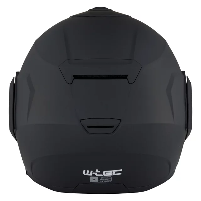 Kask motocyklowy szczękowy W-TEC Sabron P/J ∙ blenda przeciwsłoneczna ∙ system wentylacji ∙ wyjmowana wyściółka - Biała perła