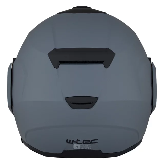Kask motocyklowy szczękowy W-TEC Sabron P/J ∙ blenda przeciwsłoneczna ∙ system wentylacji ∙ wyjmowana wyściółka - Biała perła
