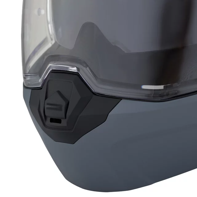 Kask motocyklowy szczękowy W-TEC Sabron P/J ∙ blenda przeciwsłoneczna ∙ system wentylacji ∙ wyjmowana wyściółka - Biała perła