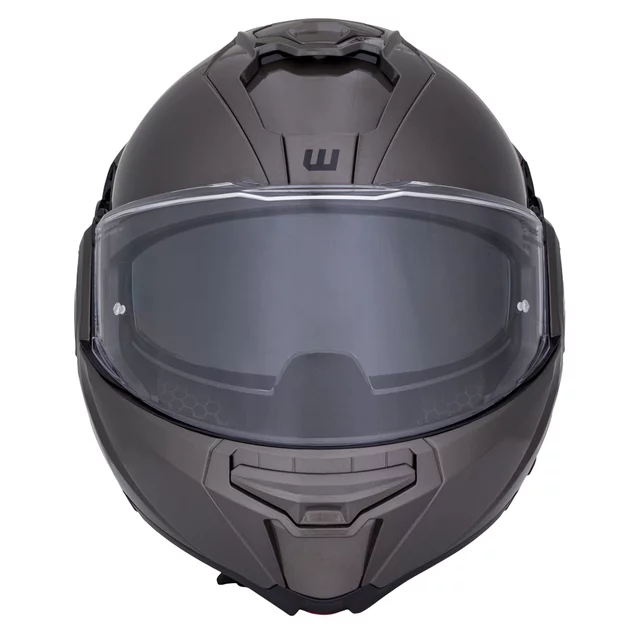 Kask motocyklowy szczękowy W-TEC Zoroz P/J ∙ wizjer pinlock ∙ osłona przeciwsłoneczna ∙ wentylacja - Błyszczący trójkolorowy