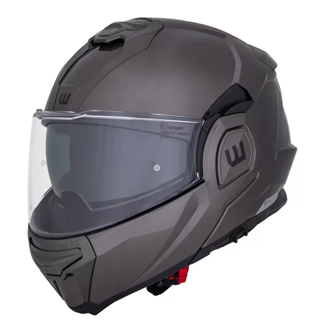 Kask motocyklowy szczękowy W-TEC Zoroz P/J ∙ wizjer pinlock ∙ osłona przeciwsłoneczna ∙ wentylacja - Błyszczący trójkolorowy