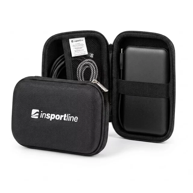 Etui ochronne na powerbank inSPORTline Casipa 18,5x11x6 cm ∙ odporność na wysoką temperaturę ∙ elastyczny pasek ∙ siateczkowa kieszeń
