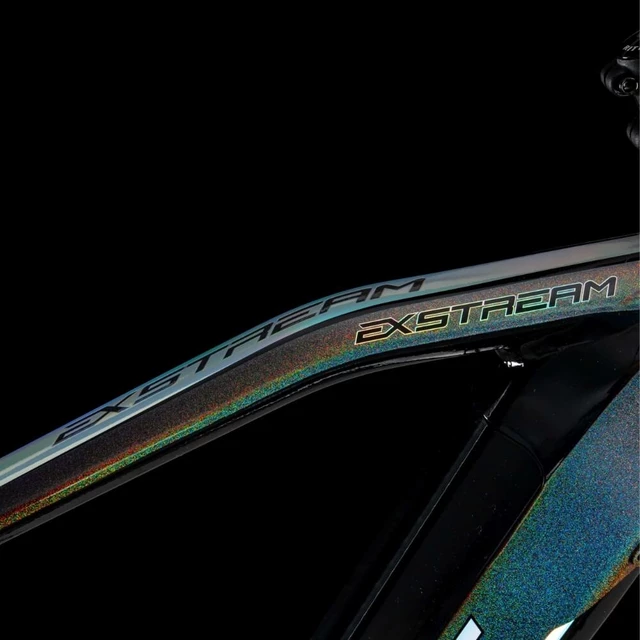 Górski rower elektryczny 4EVER Exstream Team 29" ∙ silnik Brose 90 Nm ∙ akumulator 725 Wh ∙ zasięg do 150 km ∙ hamulce tarczowe - Chameleon/Hologram