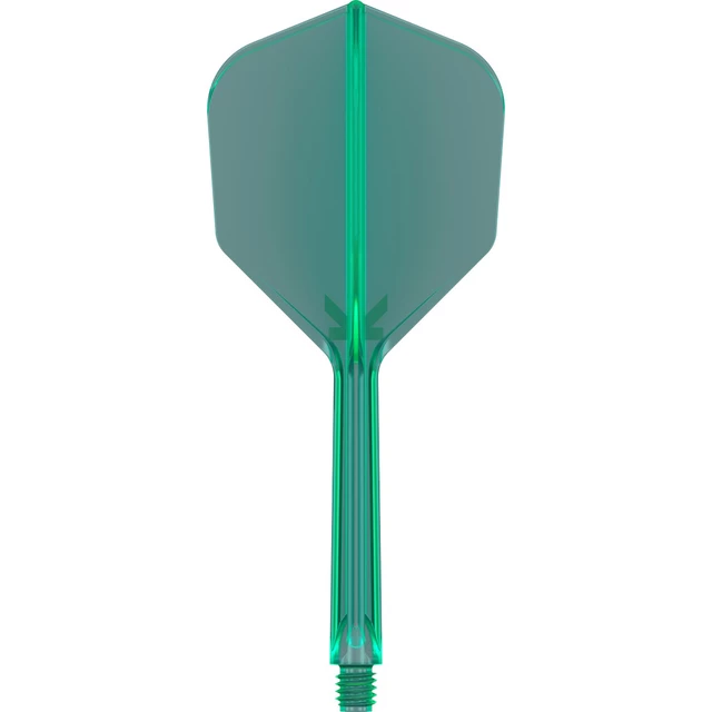 Nasadki z piórkami w jednym Target K-Flex No6 Medium 3 szt. - Zielony