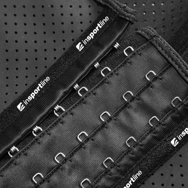 Gorset fitness na ramiączkach inSPORTline Corsup ∙ wyszczuplający ∙ stabilizujący ∙ regulowane ramiączka ∙ perforowany materiał - Beżowy