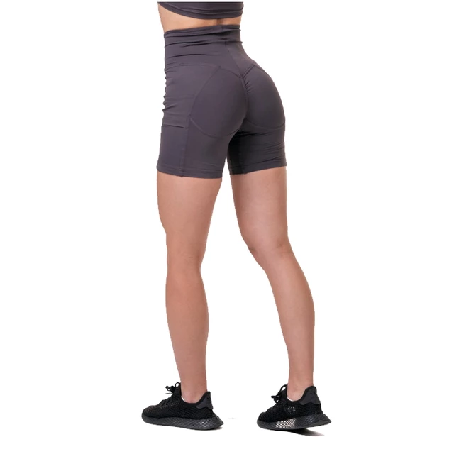 Damskie szorty sportowe Nebbia Fit & Smart 575 - Marron 5