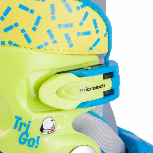 Rolki trójkołowe / wrotki 2w1 WORKER TriGo LED ∙ tryb in-line/tri-skate ∙ kółka z podświetleniem LED ∙ max 60 kg - Niebieski