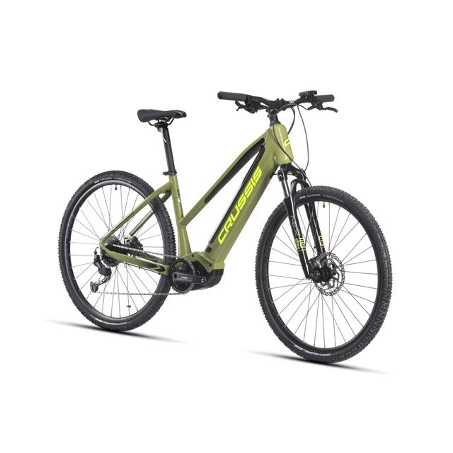 Damski crossowy rower elektryczny Crussis e-Cross Low 7.10 720Wh 28" - model 2025