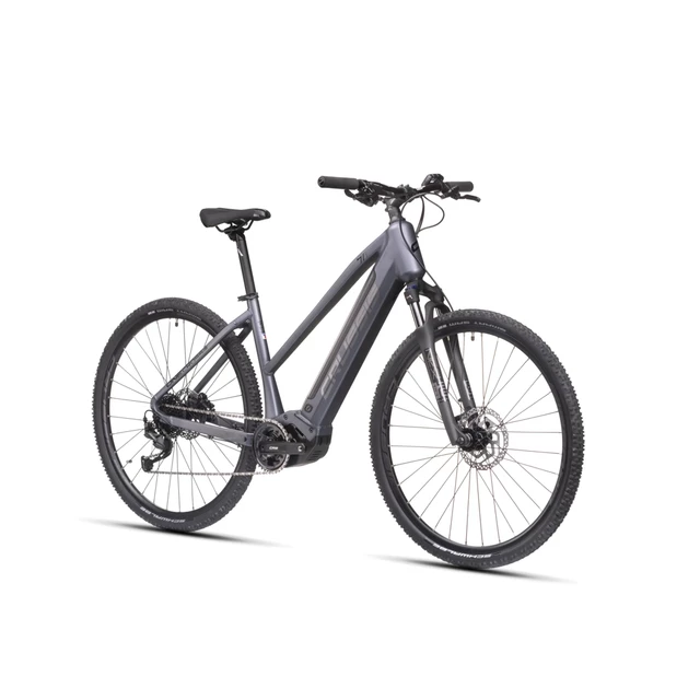Damski crossowy rower elektryczny Crussis ONE-Cross Low 7.10 720Wh 28" - model 2025