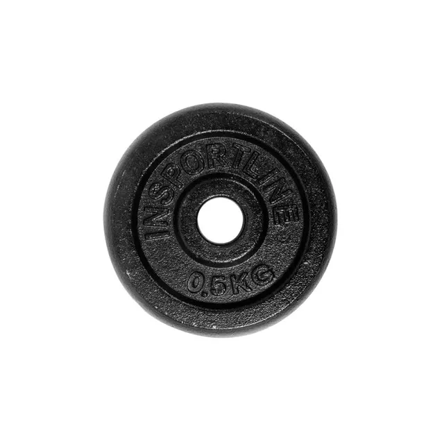 Obciążenie żeliwne inSPORTline CastCzech 30 mm 0,5-20 kg