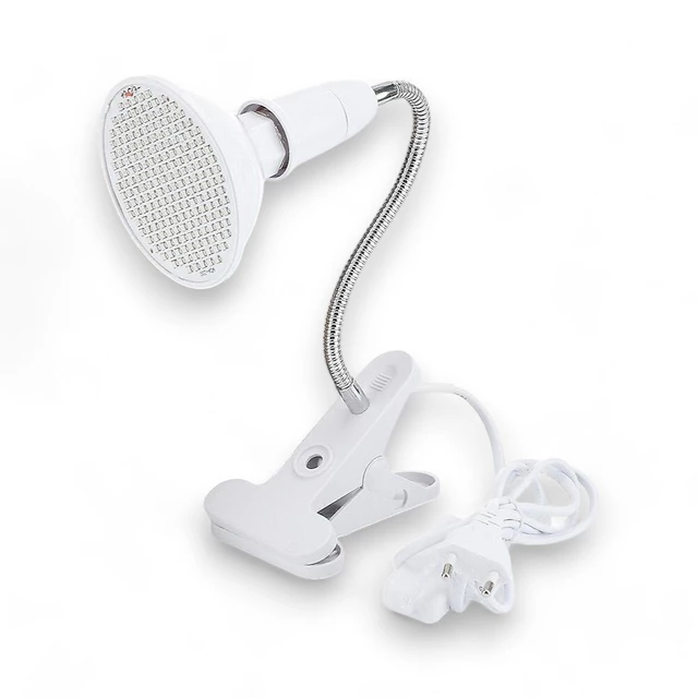Lampa LED rozgrzewająca inSPORTline Vlora ∙ klips + elastyczne ramię ∙ 300 diod RED ∙ timer + pilot