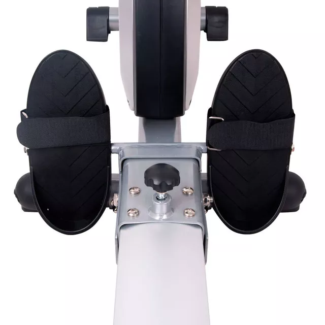Wioślarz magnetyczny inSPORTline RW60 ∙ składany ∙ program HRC ∙ 16 stopni obciążenia ∙ Bluetooth ∙ aplikacje treningowe - Czarny