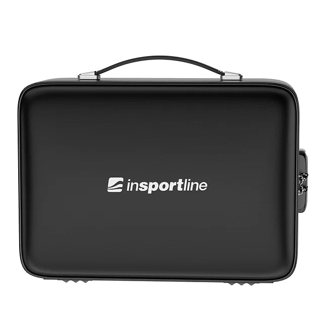 Usztywniana walizka ochronna z organizerem inSPORTline Dorcuba 37x27,5x13,5 cm ∙ na laptop ∙ wbudowany zamek ∙ wodoodporna ∙ ognioodporna