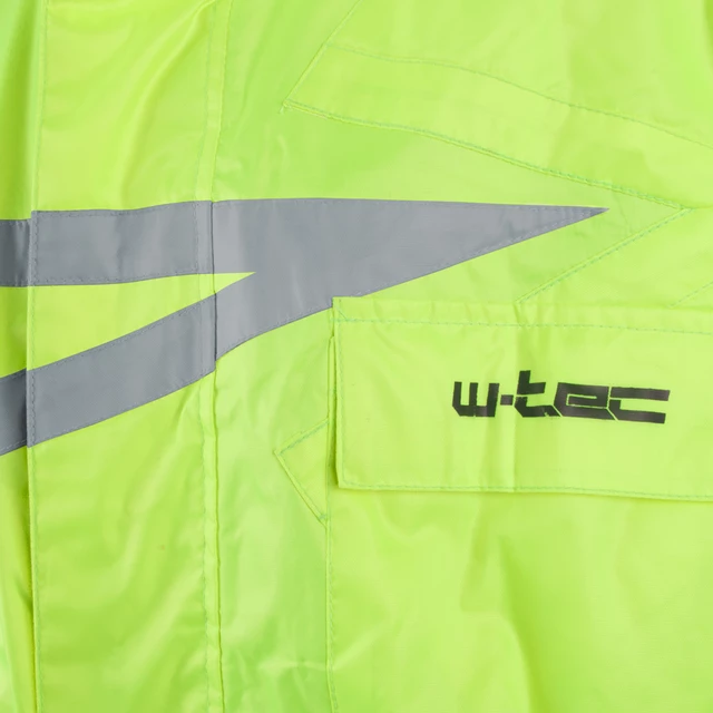 Motocyklowa kurtka przeciwdeszczowa W-TEC Rainy - Fluo żółty