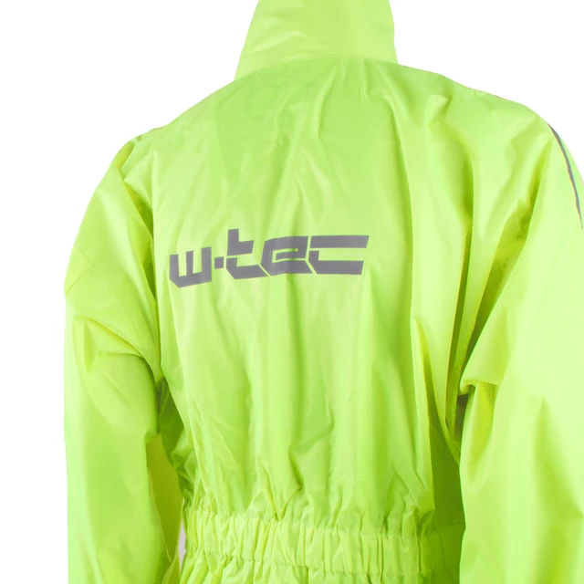 Motocyklowa kurtka przeciwdeszczowa W-TEC Rainy - Fluo żółty
