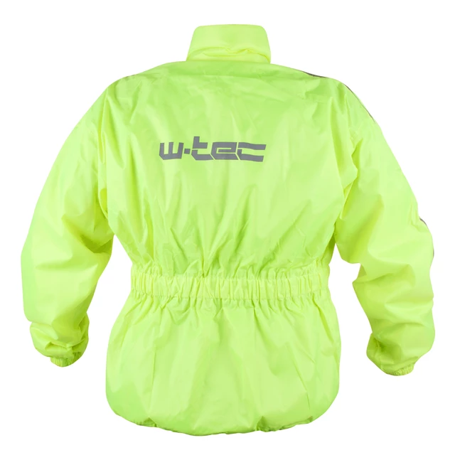 Motocyklowa kurtka przeciwdeszczowa W-TEC Rainy - Fluo żółty