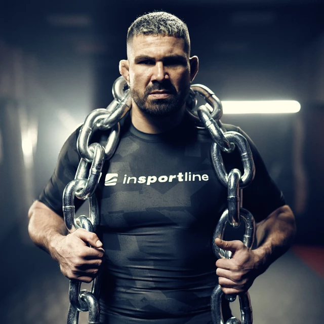 Łańcuch siłowy na gryf inSPORTline Chainbos ∙ 20 kg ∙ wytrzymała stal ∙ mocowanie pierścieniowe 50 mm ∙ progresywne obciążenie