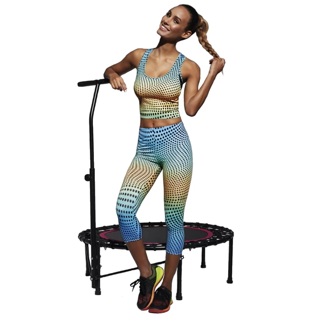 Damskie legginsy sportowe BAS BLACK Wave 70 - Kolorowy